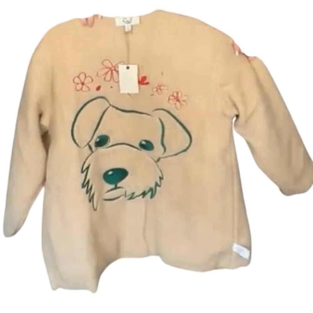 EASEL Reversible Jacket Quilted Starfish or Schnauzer Sherpa, Size L New w/ Tag - Picture 14 of 16